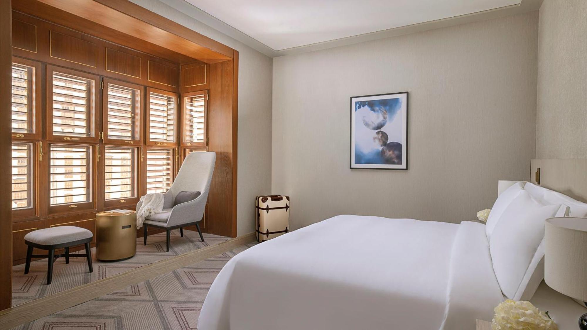 Jumeirah Jabal Omar Makkah Mekke Dış mekan fotoğraf A guest room at The St. Regis